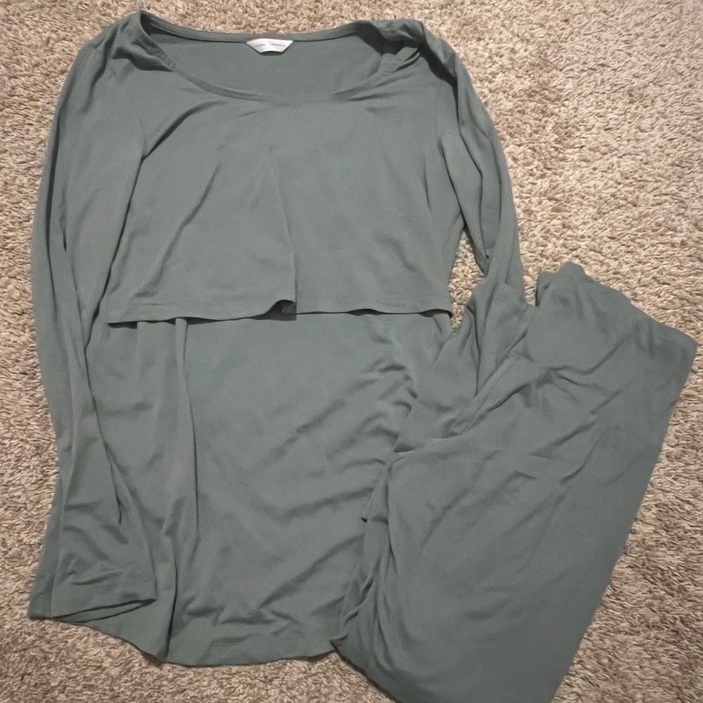 Nursing Pajama Set